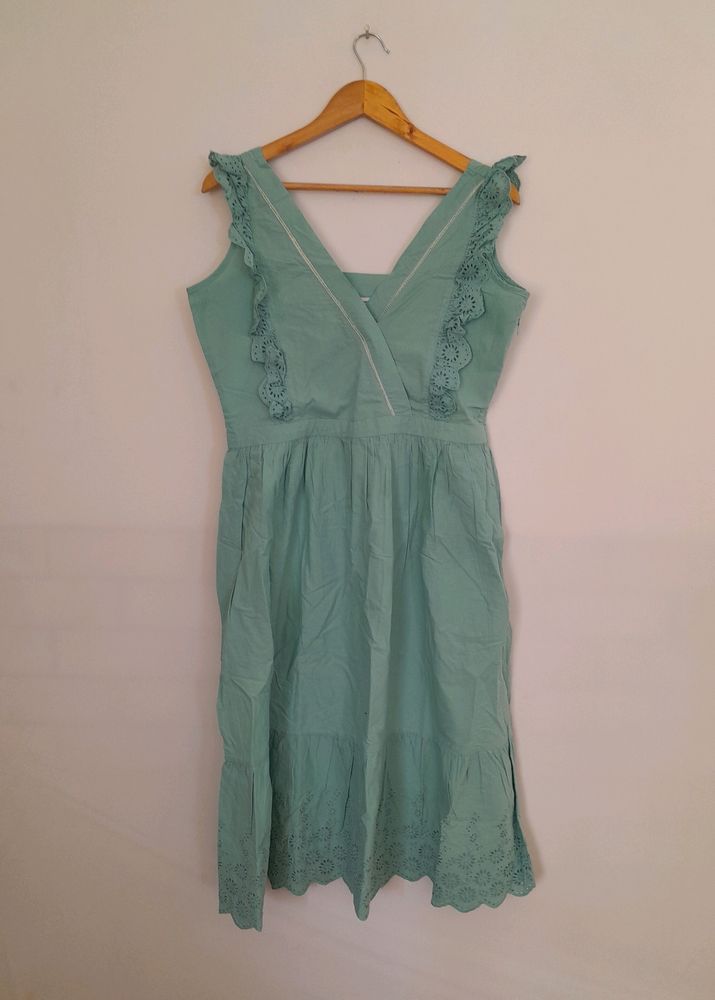 Cyan Blue Dress (Women&#39;s)