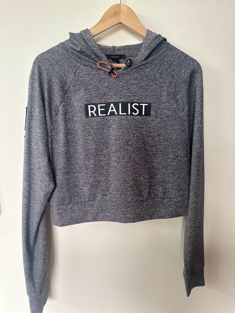 Realist Gray Hoodie