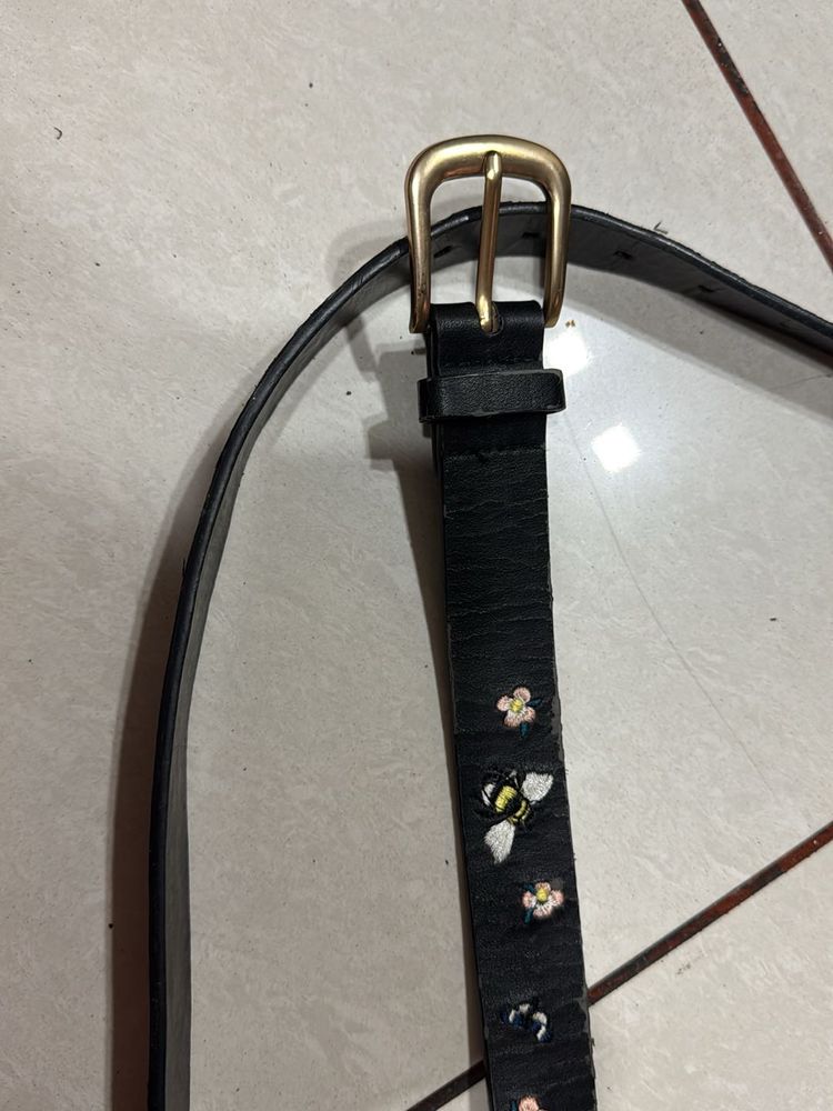 Max Embroidered Belt