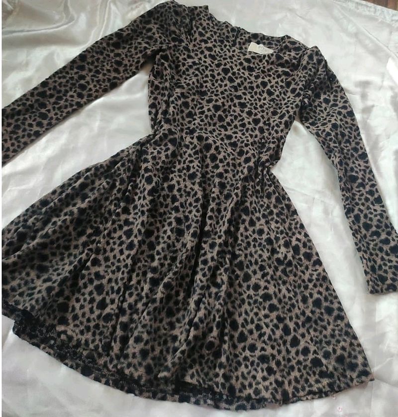 Leopard Good Quality Dress