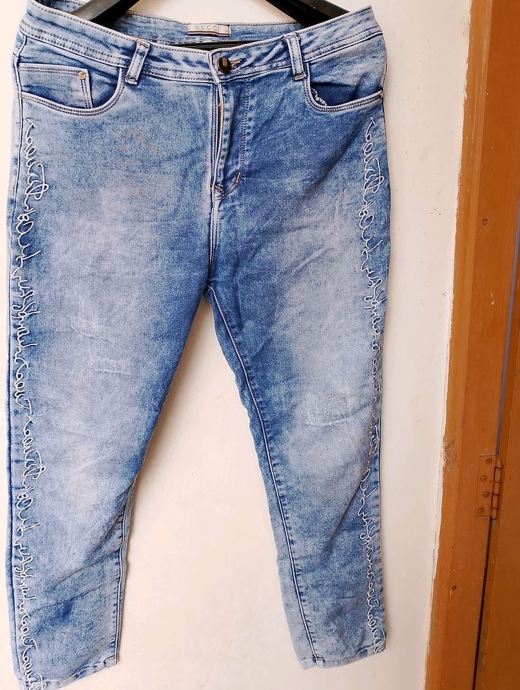 Gucci Denim Girlish Jeans