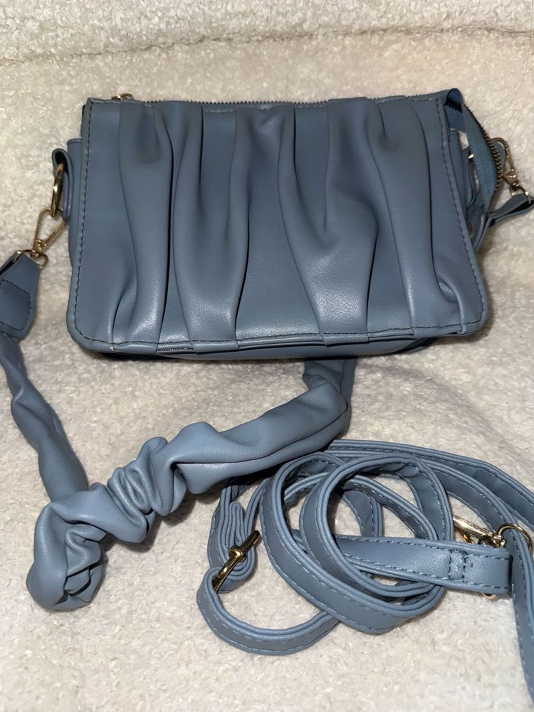 Blue Handbag
