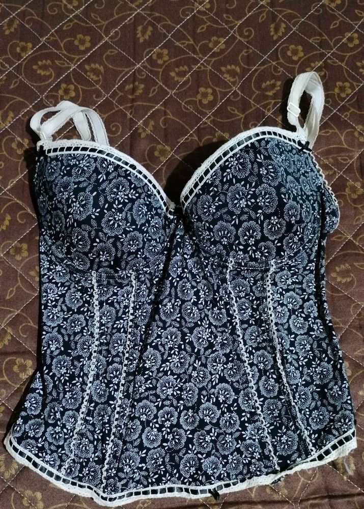 Floral Corset Top