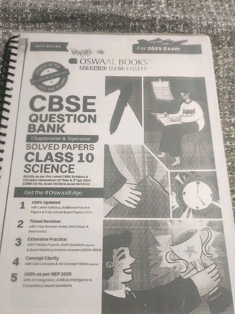 class 10 science oswall question bank