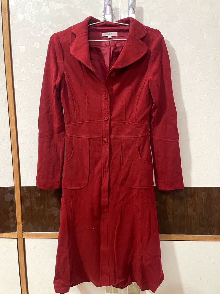 Red Trench Coat dress