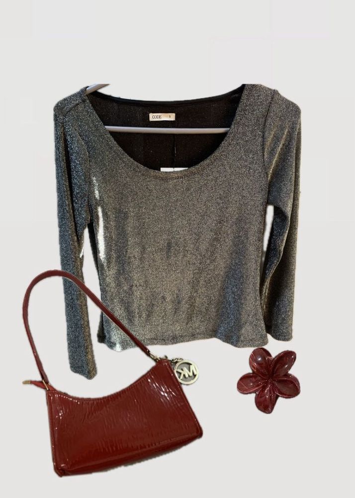 Peppy Glitter Top