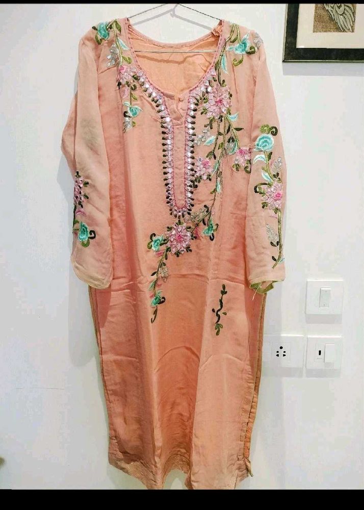 Embroidered Kurta fixed price