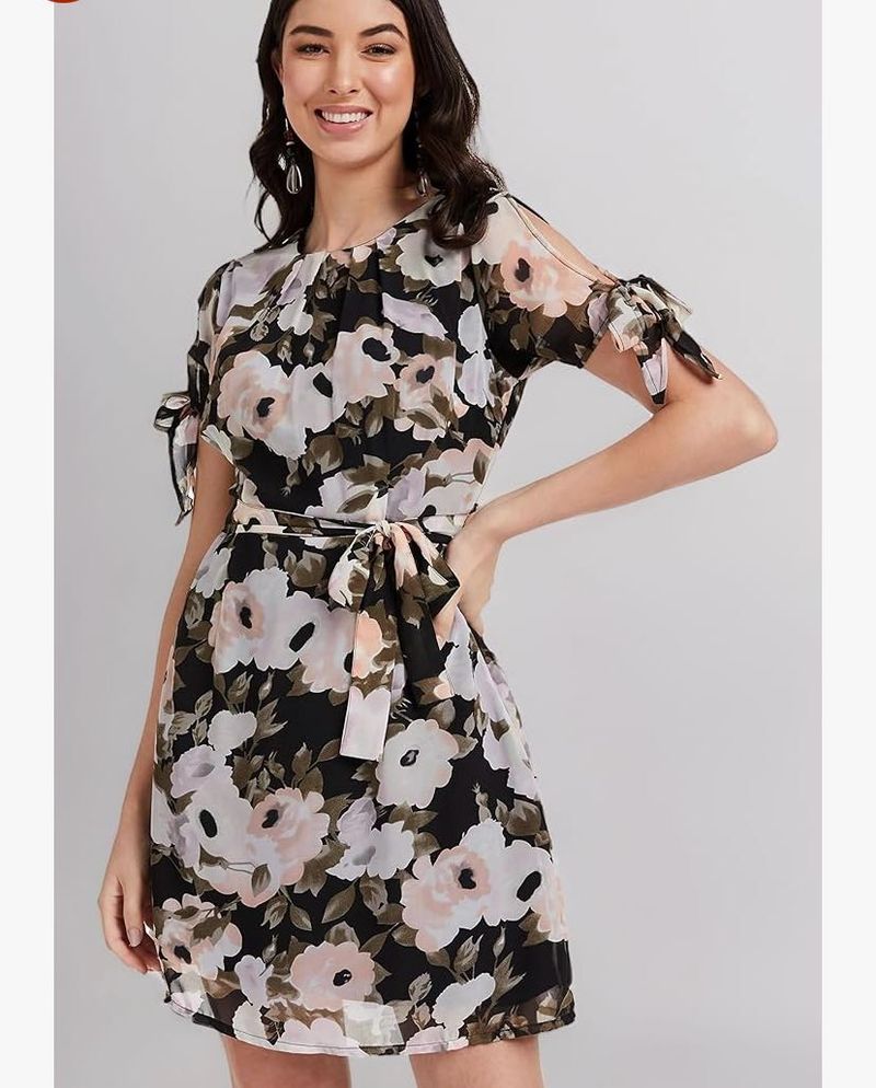 A-line mini dress