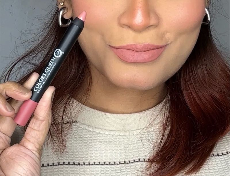 Colors Queen Lipstick Crayon - Nude Bomb