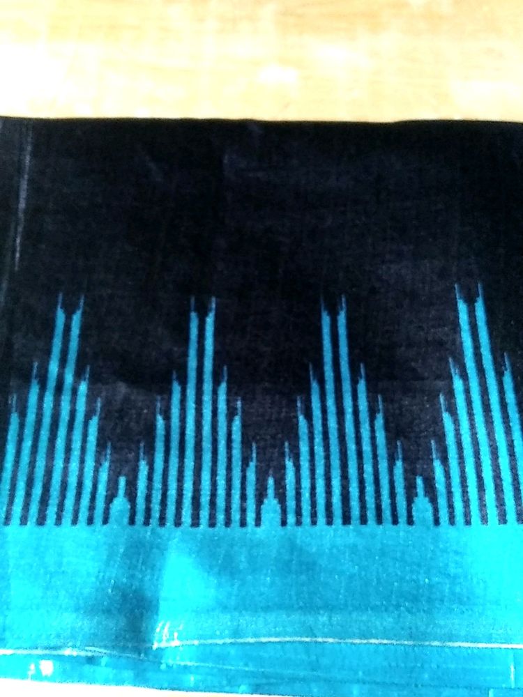 Nice Black Cotton Saree