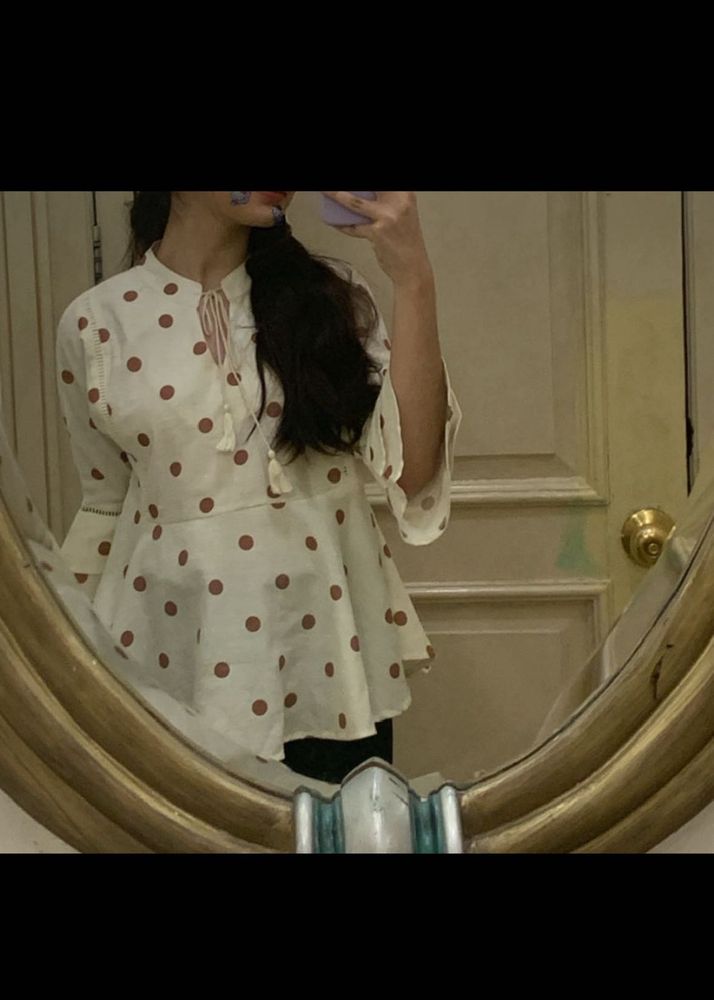 Polka Dot Top