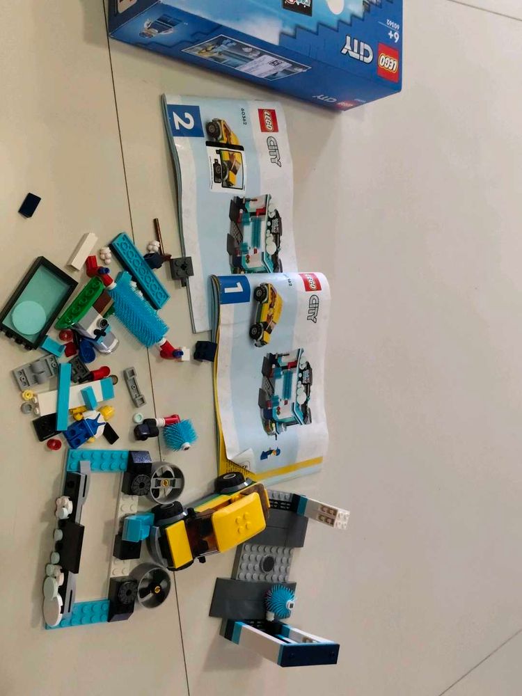 Car Wash Lego Set