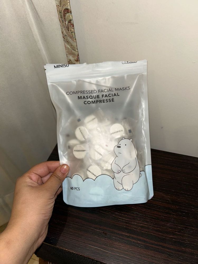 Miniso Compressed Facial Masks