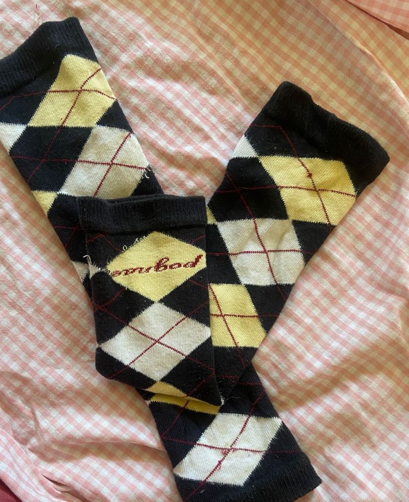 Argyle Pattern Socks