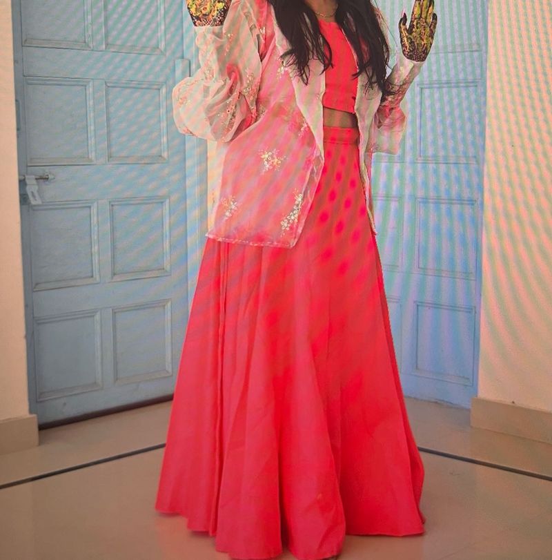 Lehenga Blouse With Jacket
