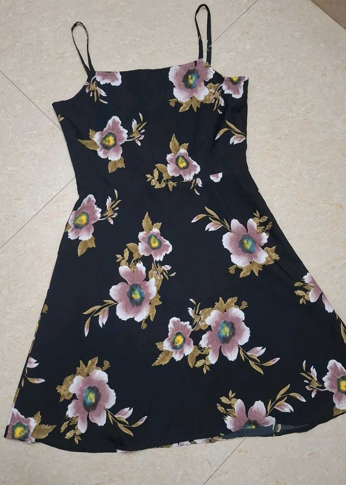 Floral Print Mini Dress