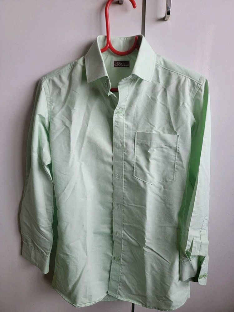 Green Formal Shirt