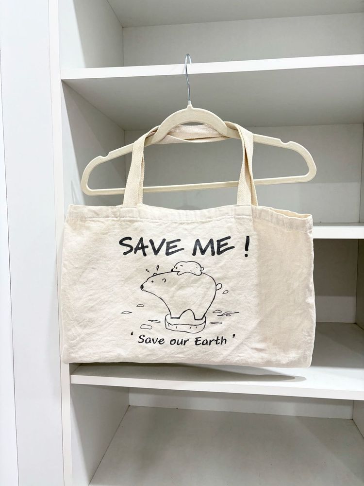Polar Bear Tote Bag