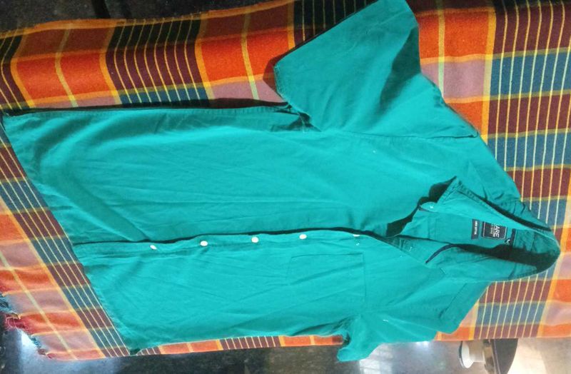 Stylish Rama Green Shirt