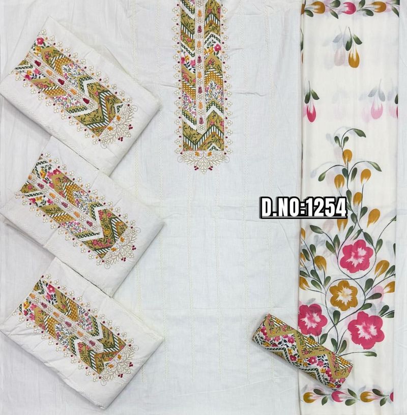 Elegant Unstitched Salwar Kameez Suit