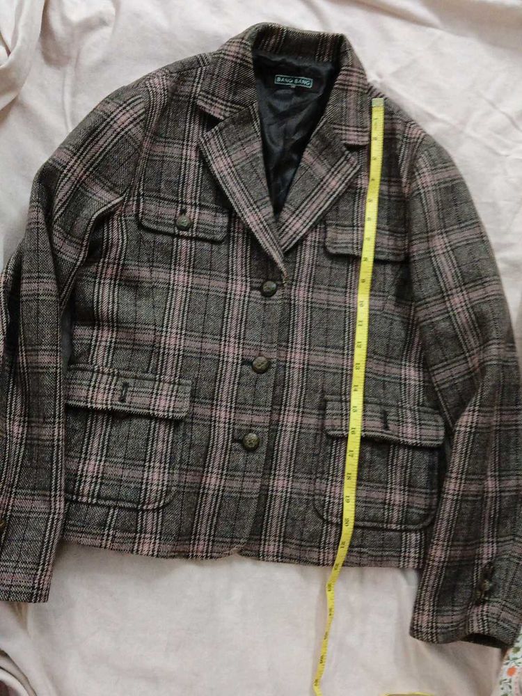 Designer Coat Coffee Brown