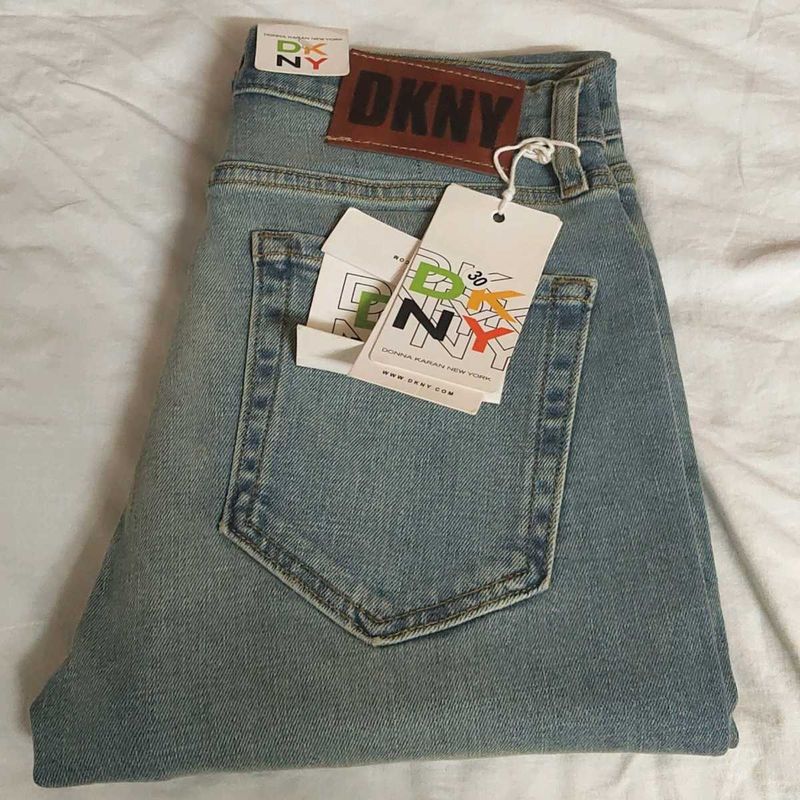 DKNY Light Wash Denim Jeans