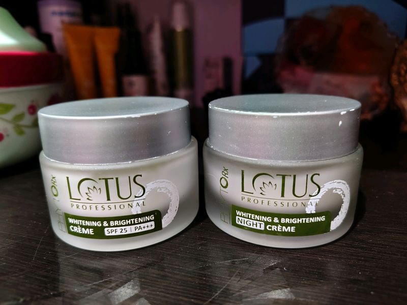 Lotus Professional Night &amp; Day Cream Combo