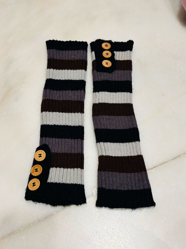 Striped Leg Warmers