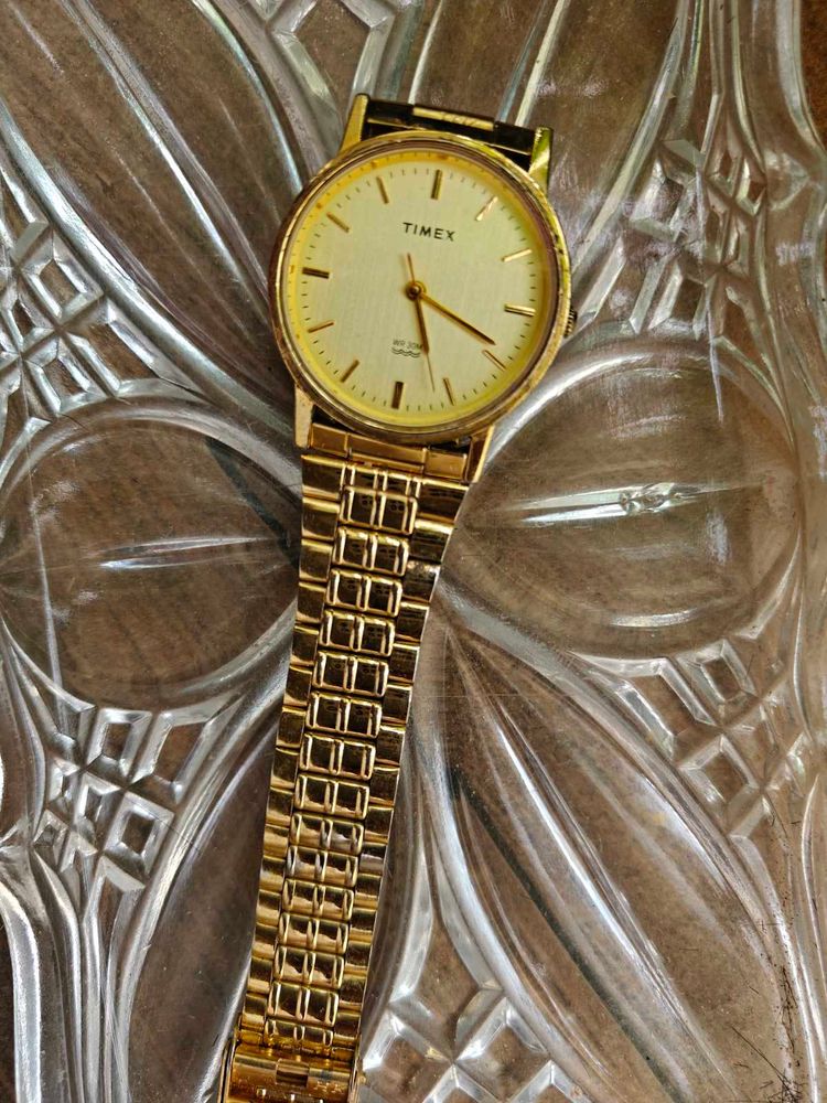 Timex Gold Tone Watch