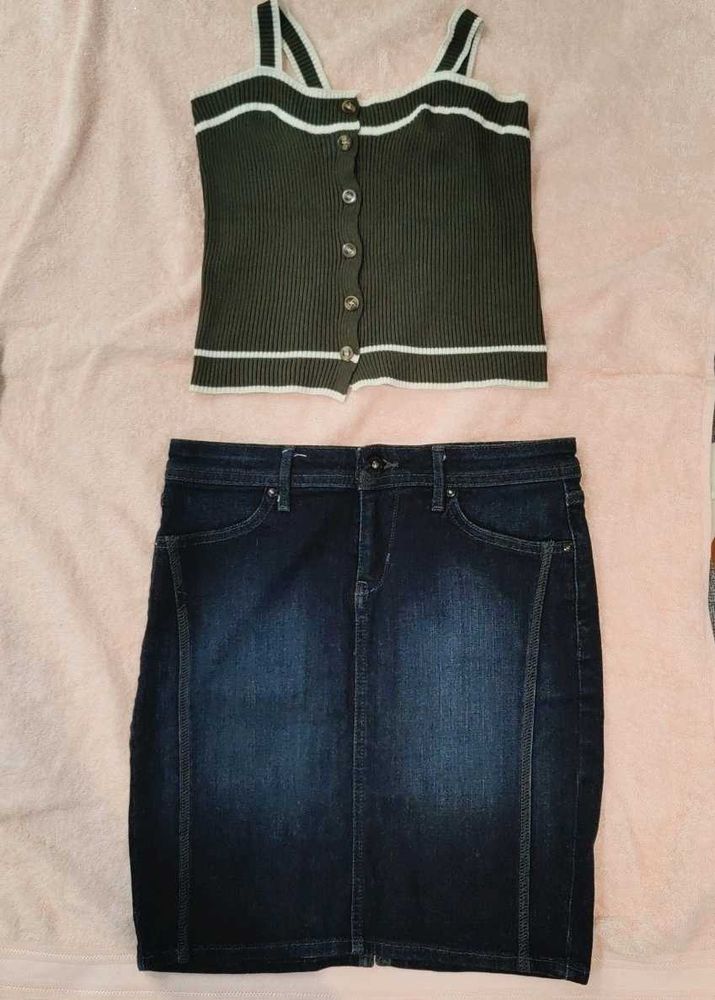 Combo Top and Skirt