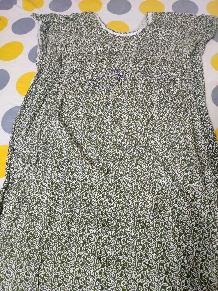 Floral Print Nighty