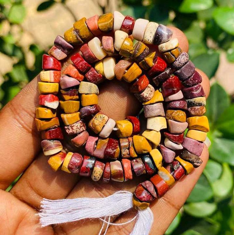 Colorful Moonstone Necklace