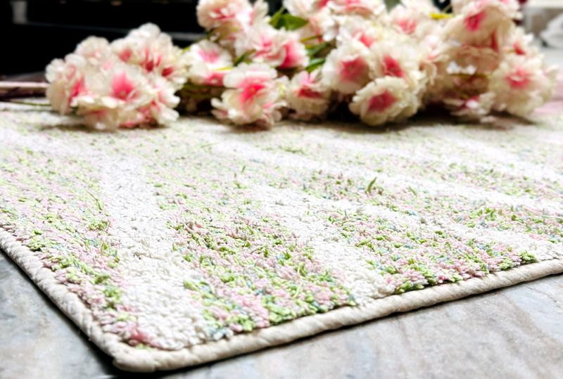 Aesthetic Rug Light Colours