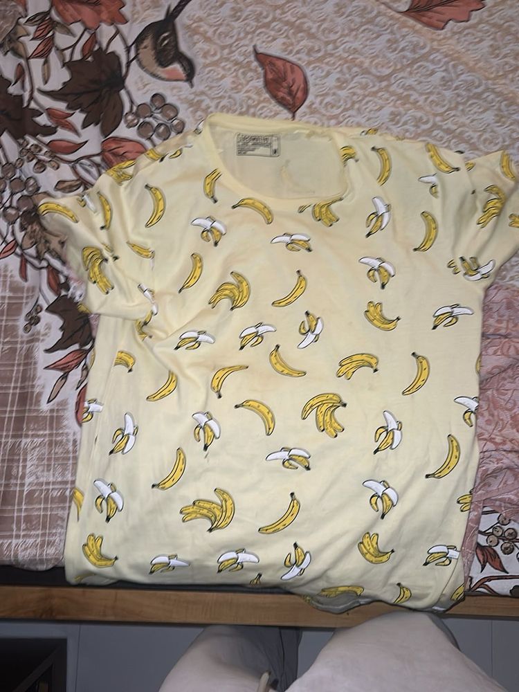 Banana Print Tee