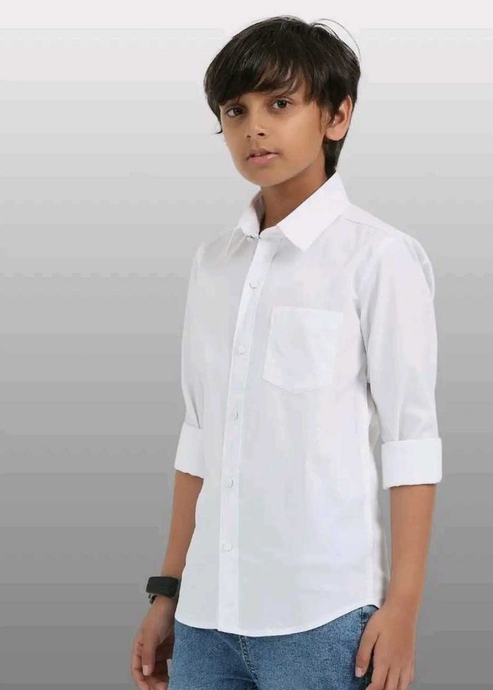 White Long Sleeve Shirt