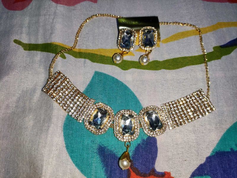 Elegant Necklace &amp; Earring Set