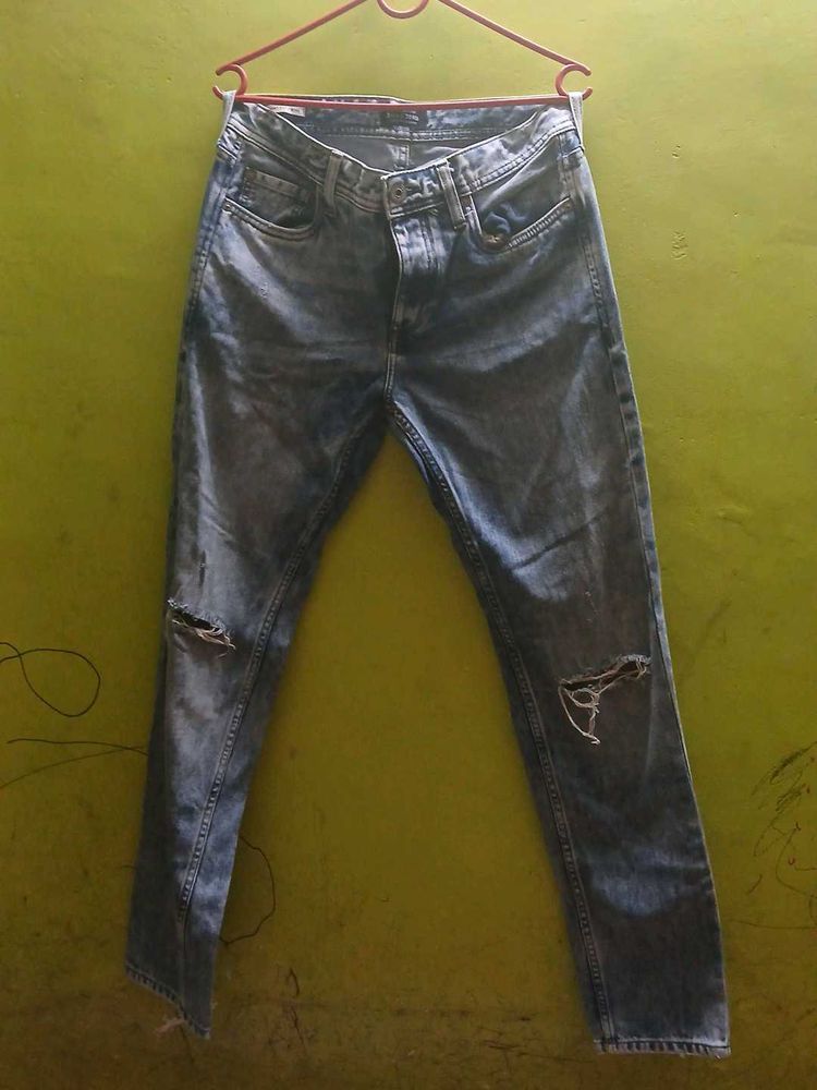 Ripped Denim Jeans