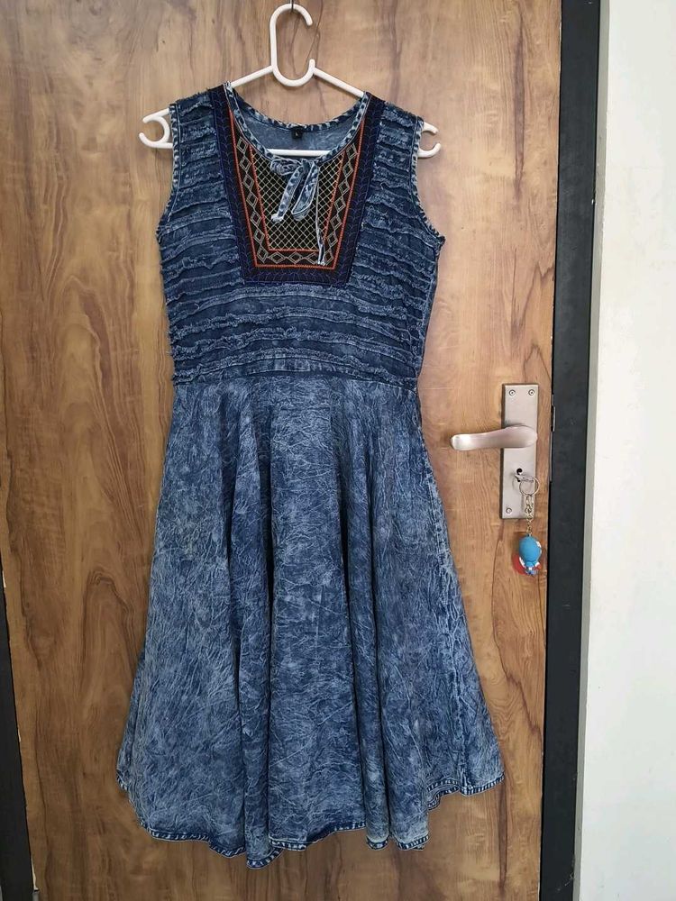 Denim Style Dress