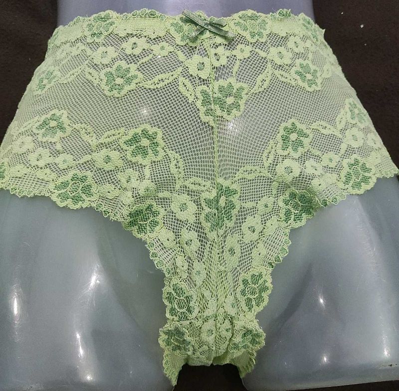 Green Lace Briefs 🔥