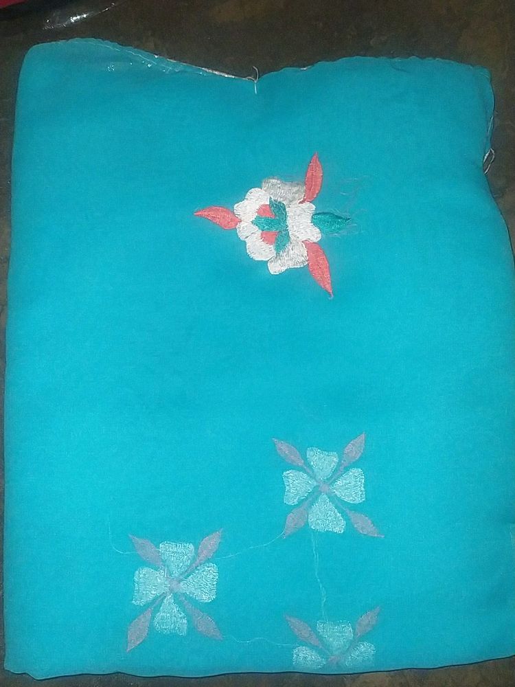 Hand Embroidery Saree