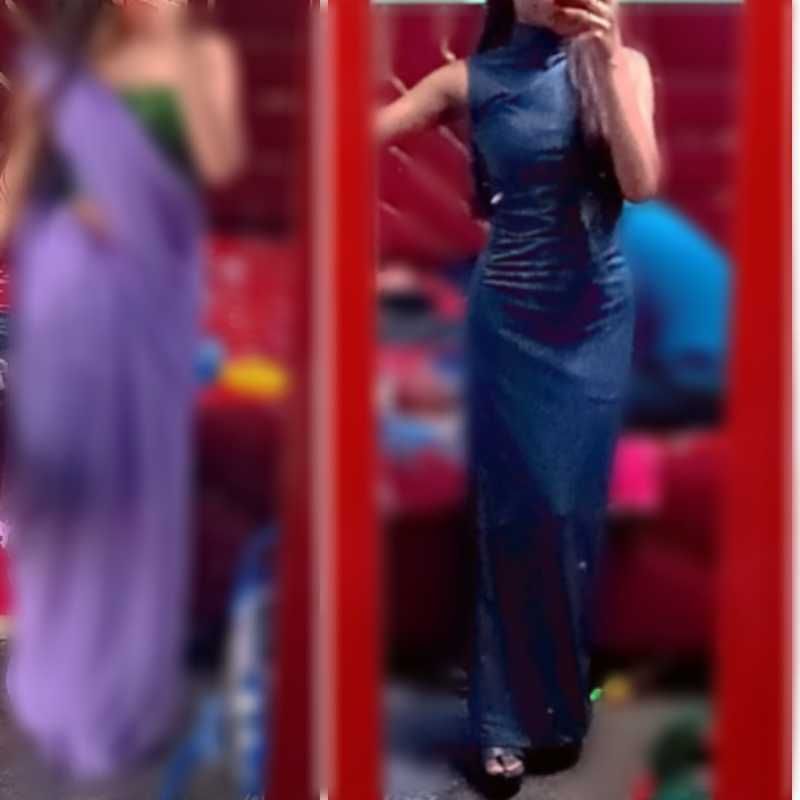 Elegant Blue Formal Gown