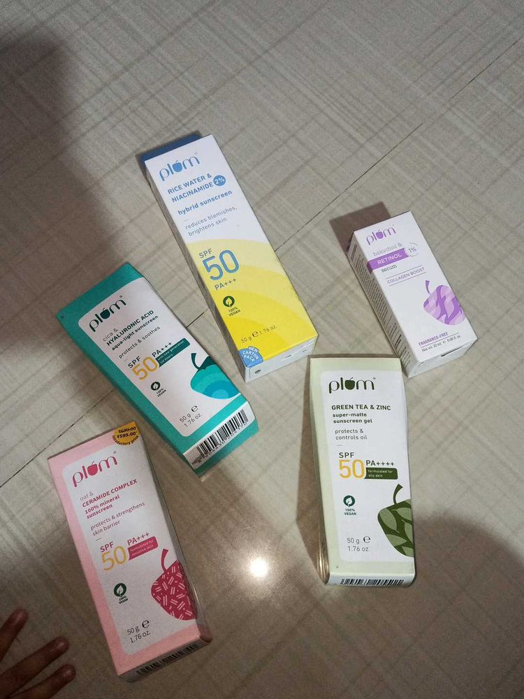 Plum Skincare Range