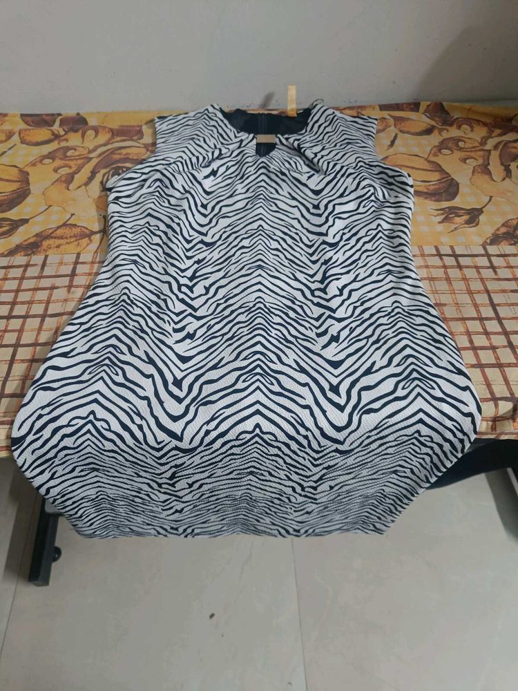 Zebra Print Dress