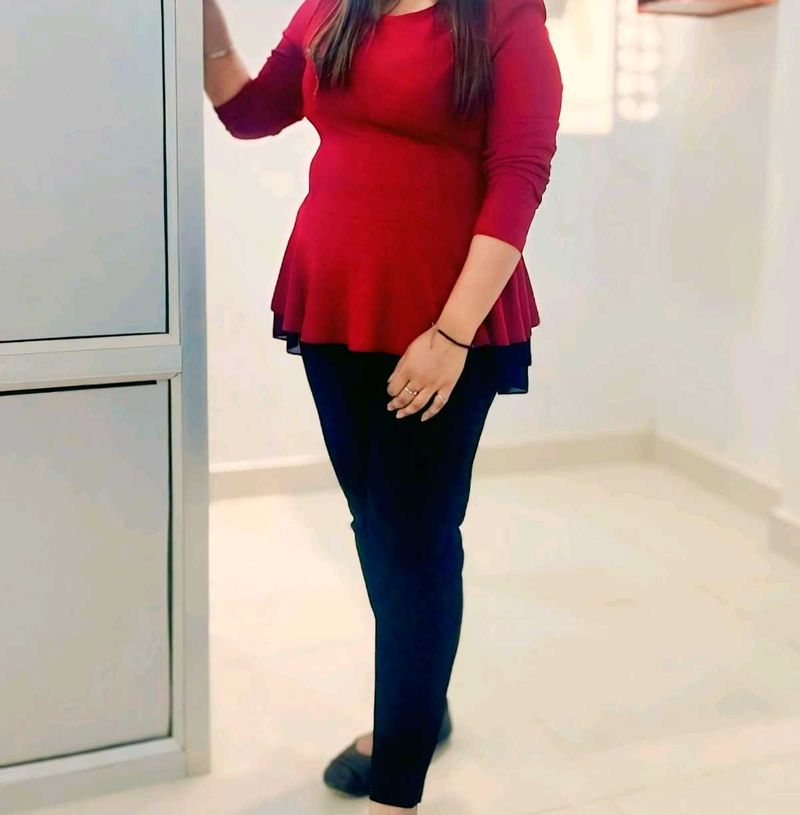 Peplum Top