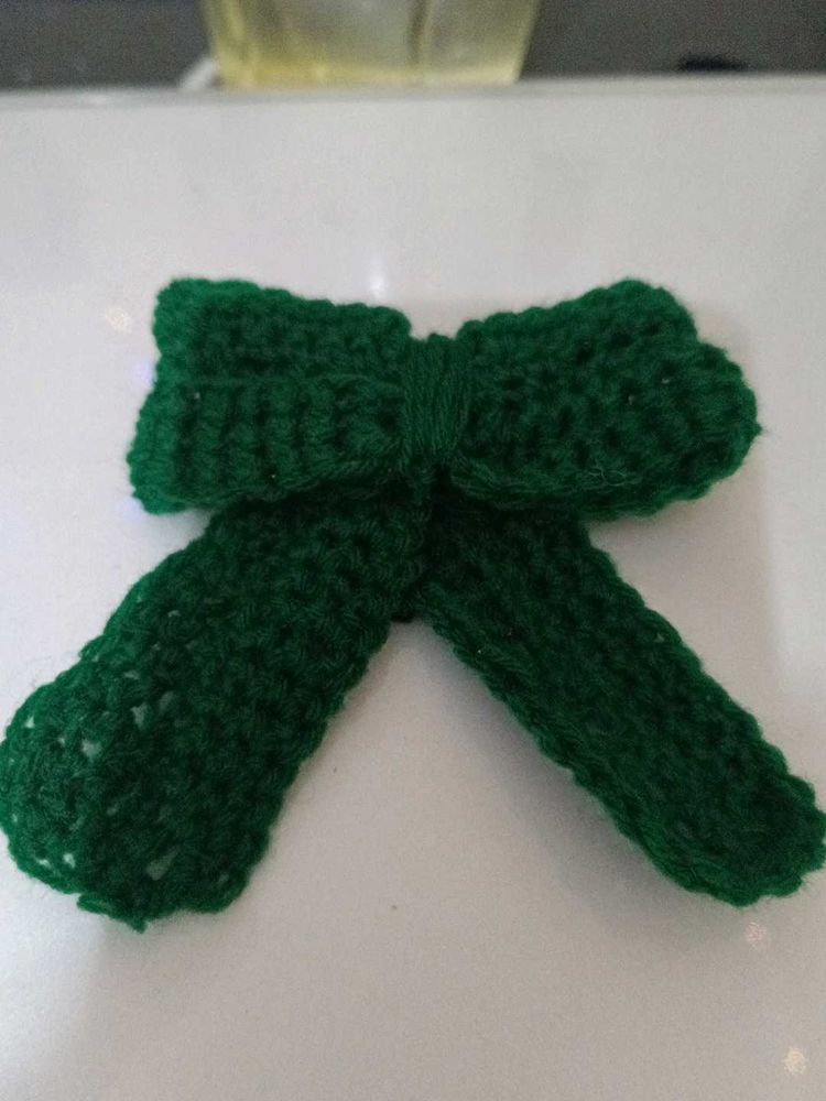 Handmade Crochet Bow