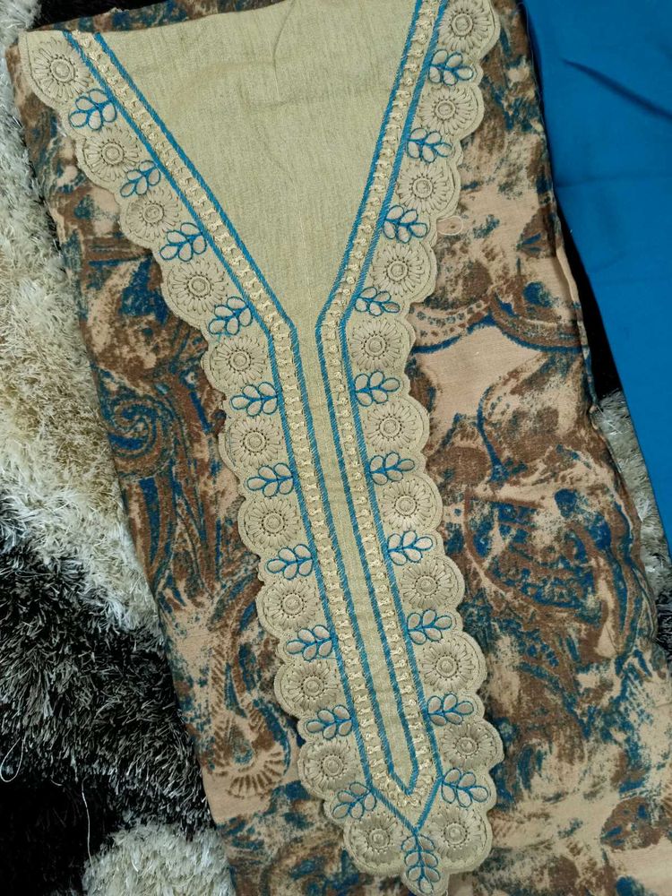 Unstitched Fabric Dress Material Cut Piece