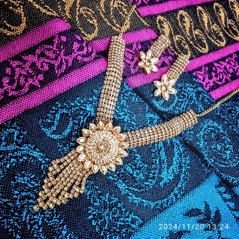 Gold Plated Jewellery Set