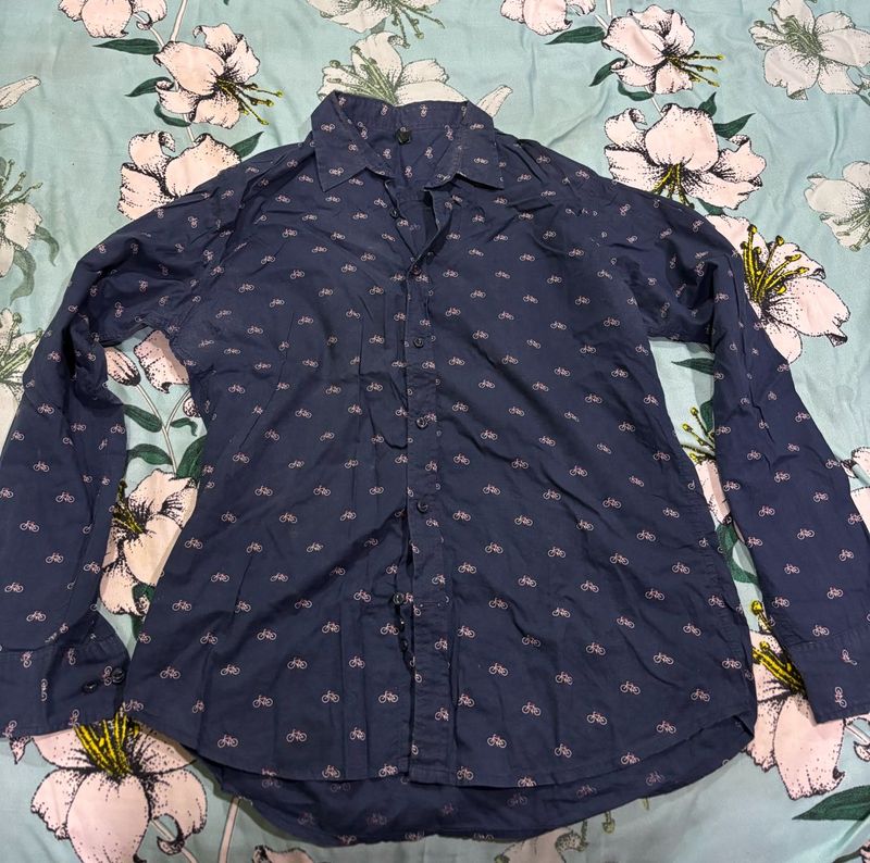 Patterned Casual Shirt