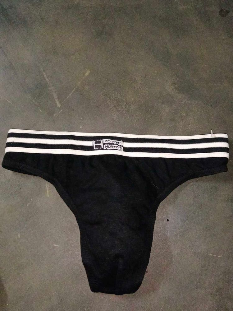 Mens Comme Homme Cotton Thong