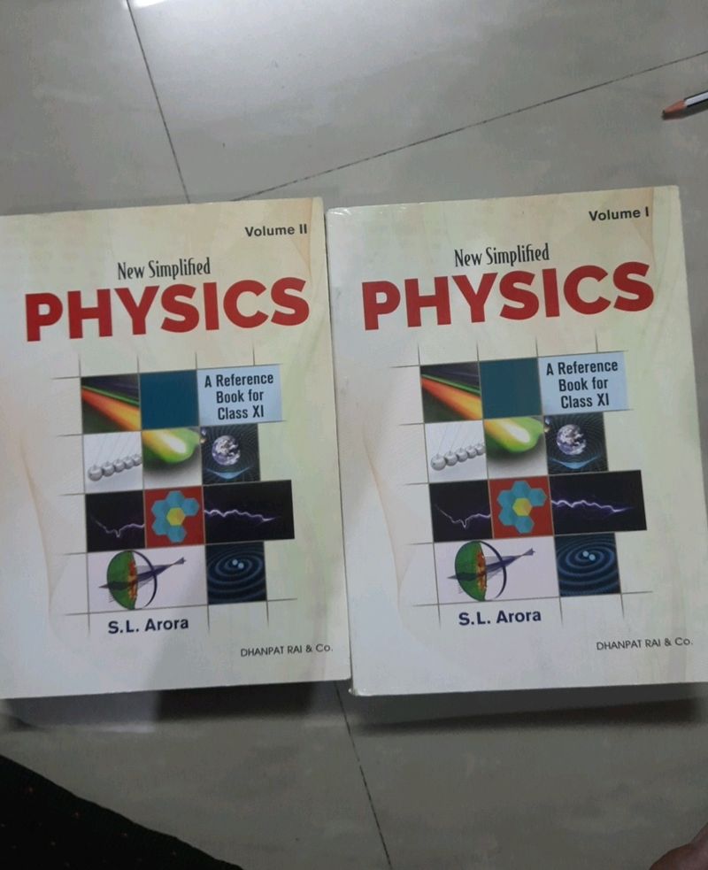 Class XI S L Arora, Physics Reference Book